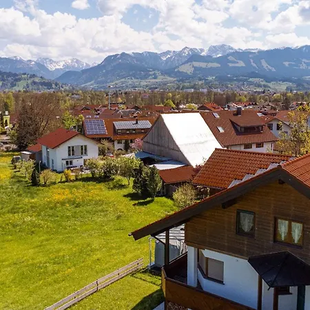 Allgaeu Living L Luxus Im Allgaeu - Zirbenholz Schlafzimmer - Terrasse Mit Bergblick - Infrarotkabine * Blaichach